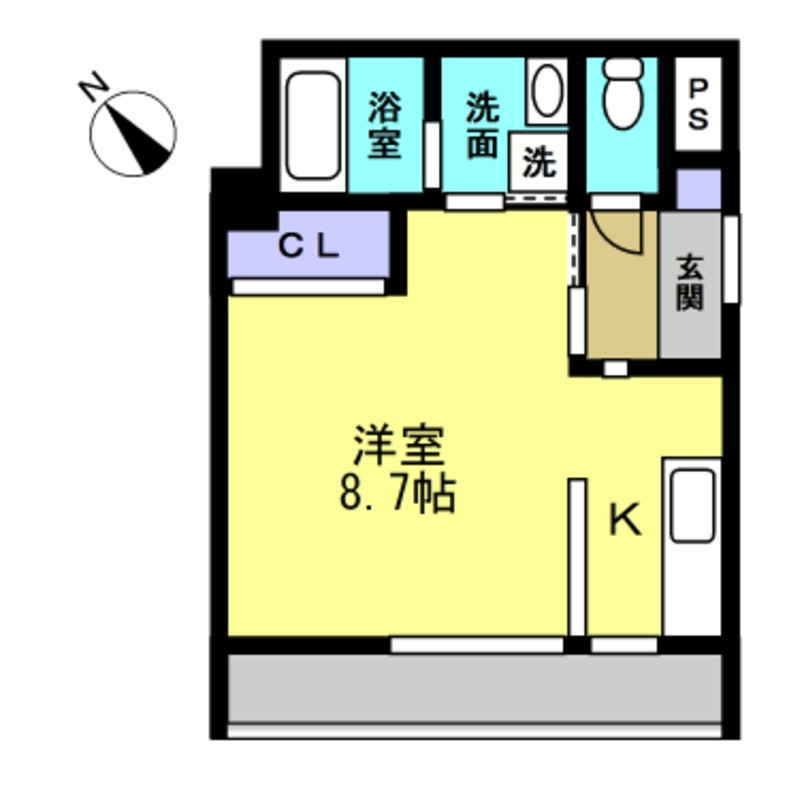 リバティ青山の間取り