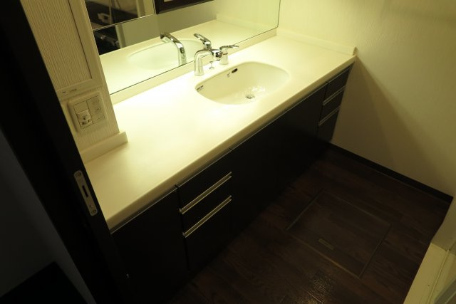 ネット堺筋クレア　の洗面所