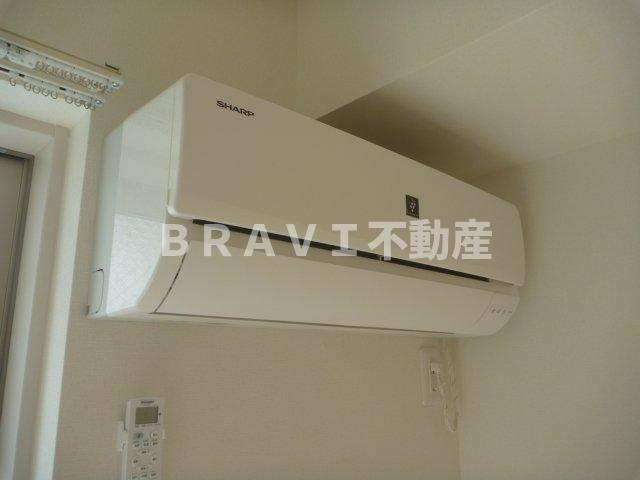 リブリ・おおさか鴫野　BRAVI不動産の設備|【リブリ・おおさか鴫野】エアコン付きです