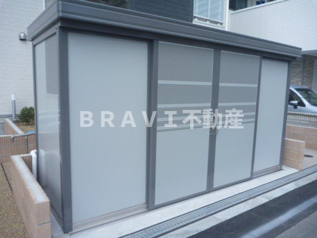 リブリ・おおさか鴫野　BRAVI不動産のその他共用部分|【リブリ・おおさか鴫野】ゴミ置き場です。