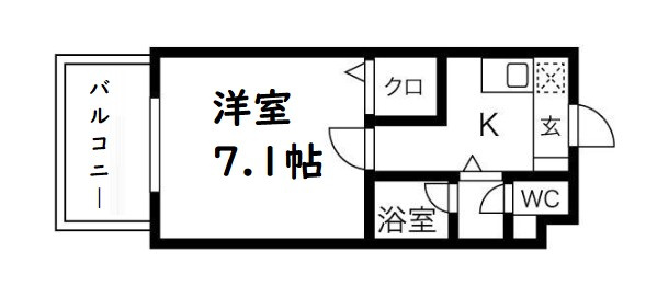【間取り】 | オーキッドコート西大橋