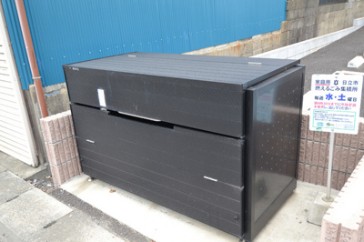 【設備】 | リヴィエール | 敷地内ゴミ集積所