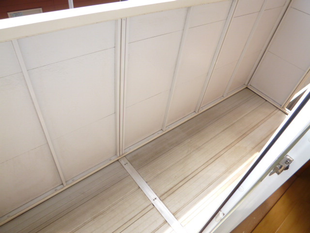 ニューシティエクシードＣのバルコニー