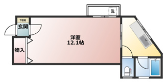 【間取り】 | メゾン平野