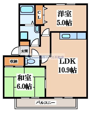 【間取り】 | ココ・ソレジオＢ