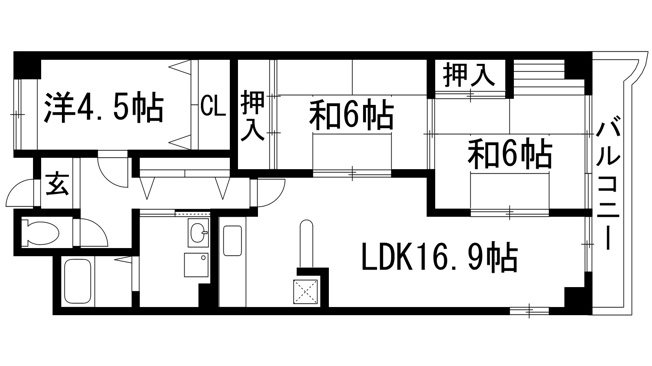 【間取り】 | フローラル良元