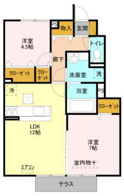 コレットの間取り