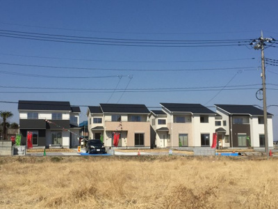 【外観】 | 加須市　北下新井 敷地広々90坪超の新築分譲住宅 | 外観は落ち着いています