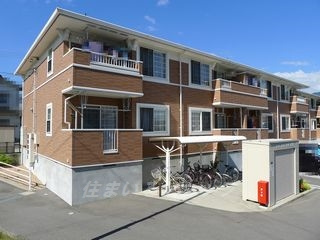 広島市安佐北区可部１丁目のアパートの外観