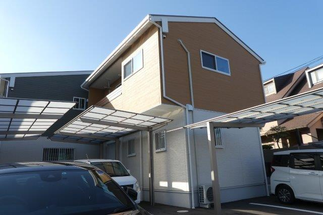 倉敷市福島の一戸建ての外観
