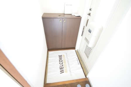 フジヴェール３番館の玄関|下駄箱付き