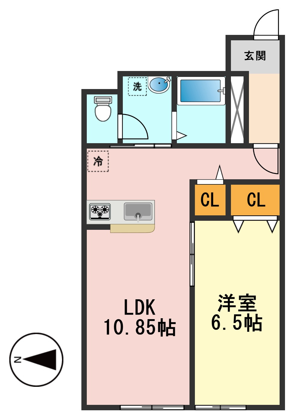 アルページュの間取り