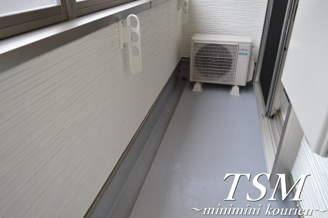 クリエオーレ萱島東のバルコニー|南向きのバルコニー