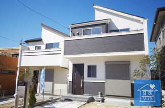 【外観】 | 2号棟　現地（2019年3月）撮影
右側が2号棟となります。