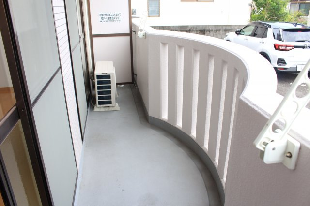 ぐらんしゅーる・Aのバルコニー