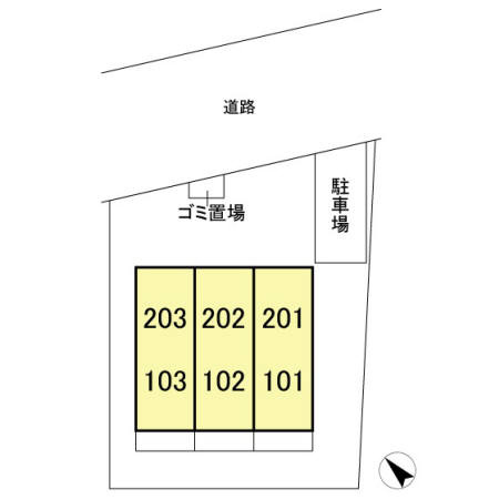 オプスマロニエの区画図