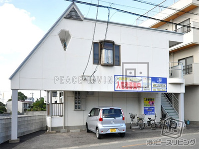 【外観】 | 長谷部マンション | 四国大学すぐ近く。お手頃家賃の1K。