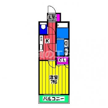 【間取り】 | エステムプラザ博多駅南 | エステムプラザ博多駅南の間取り