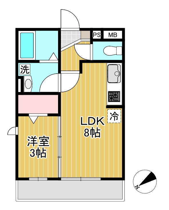 オーパスの間取り