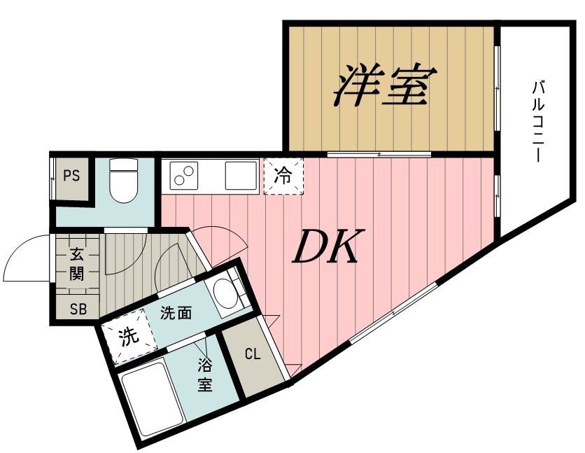 WEST COURT SOGAの間取り