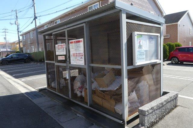 倉敷市茶屋町のアパートのその他共用部分|敷地内ゴミＳＴ・当番なし。