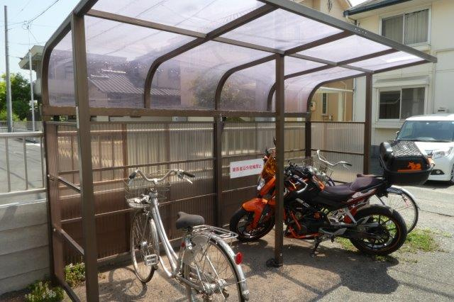 倉敷市沖のアパートのその他共用部分|自転車置き場