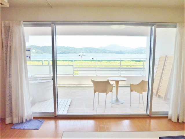 余暇を楽しむ絶好の場所！専用露天風呂付き♪３０を超える無料設備あり☆マリントピア天橋立１０号館の展望|リビングからの眺め