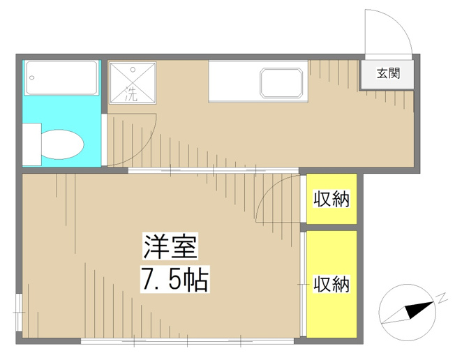 【間取り】 | 八木アパート