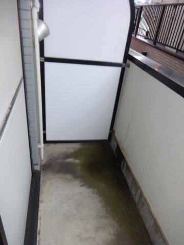 コンフォール田中のバルコニー