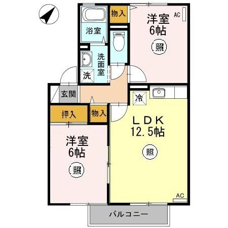 【間取り】 | サンヴィーブルB