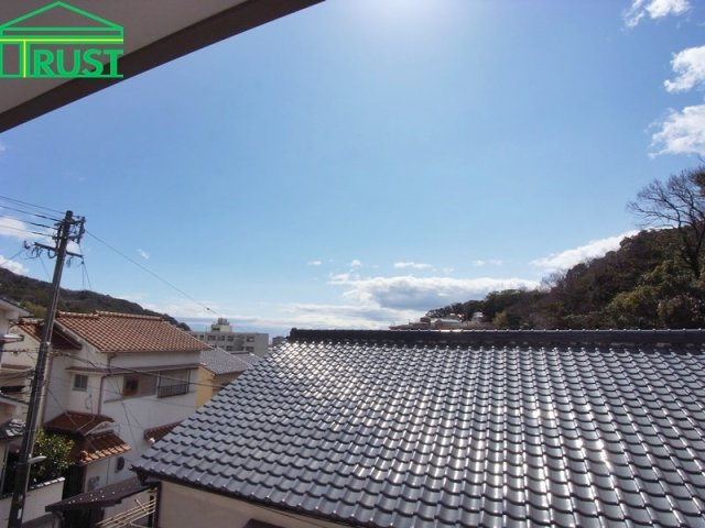 塩屋町新築戸建の展望|南向きの明るい眺望です。