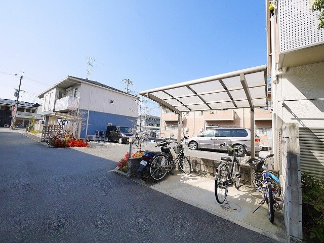 パル・クレセオⅡのその他共用部分|自転車置き場