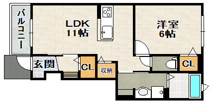 ヴィレッタの間取り