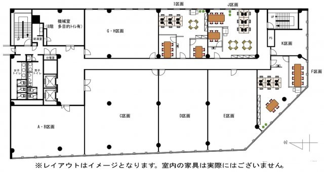 【間取り】 | 小倉駅前ひびきビル