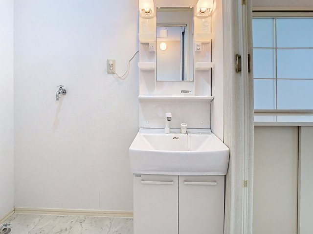 ユーフォリアハイツの独立洗面台
