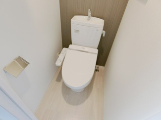 【トイレ】 | エスプレイス神戸ウエストモンターニュ | シンプルで使いやすいトイレです