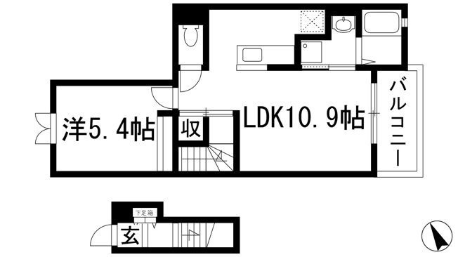 【間取り】 | グラシア池尻