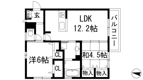 【間取り】