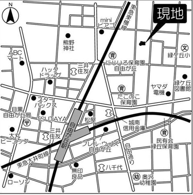 【地図】 | ヴェルデ自由が丘