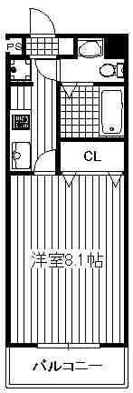 【間取り】 | コンドミニアム薬院駅 | 現況を優先します。