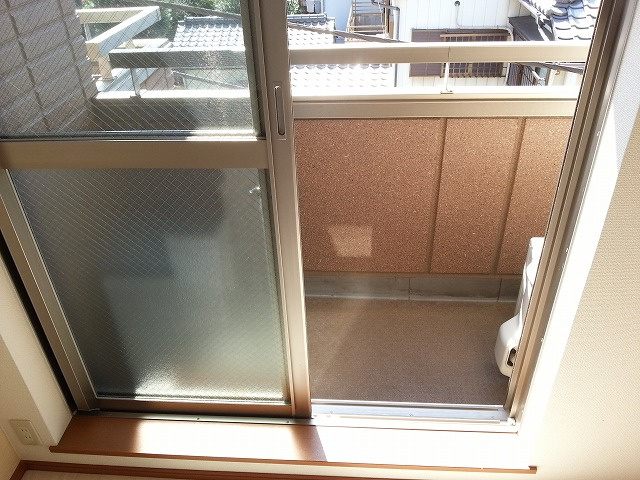 コンフォート津田沼のバルコニー|最上階のバルコニーです。