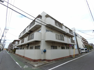【外観】 | 花菱マンション | 東急多摩川線「沼部」駅徒歩8分、「鵜の木」駅徒歩10分の2駅利用可能と好立地！