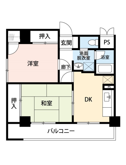 【間取り】 | アンジェリカパレス