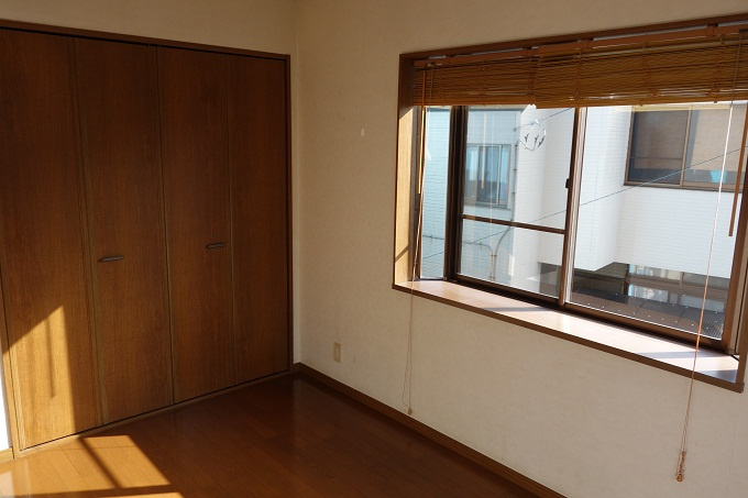 足立区青井４丁目の一戸建ての寝室|ゆとりの広さです