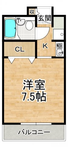 【間取り】 | エステートⅥ