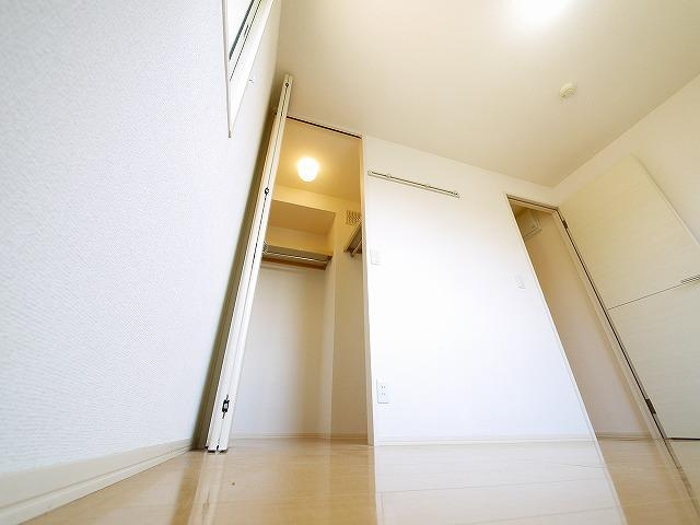 グランドール（法華寺町）の収納|たっぷりとした収納スペースです