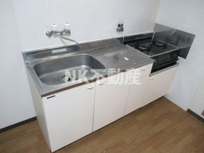 【キッチン】 | メゾン瓜生堂（若江岩田賃貸） | お料理しやすいキッチンです