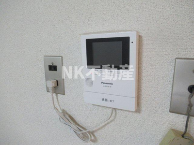 【セキュリティ】 | メゾン瓜生堂（若江岩田賃貸） | モニターフォンです