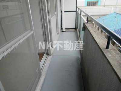 【バルコニー】 | メゾン瓜生堂（若江岩田賃貸） | バルコニーがあります