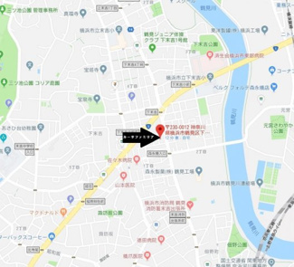 【地図】 | 地図です。近隣にはフィットケアデポ・セブンイレブン、お風呂屋さん3か所、スーパーベルクや佃野町商店ががご利用いただけます。駐輪場が御座いますので自転車があるとより便利です。